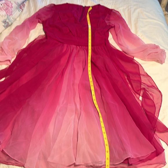 Vintage Pink Ombré Barbie movie Cocktail Dress - Picture 8 of 10